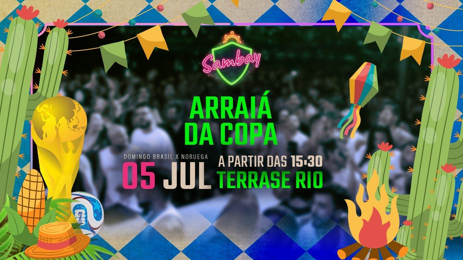 Sambay - Arraiá da Copa! 1 https://guiaraujo.com.br/wp-content/uploads/0692a988-699c-4bae-927c-bfc3a05a0120.jpeg