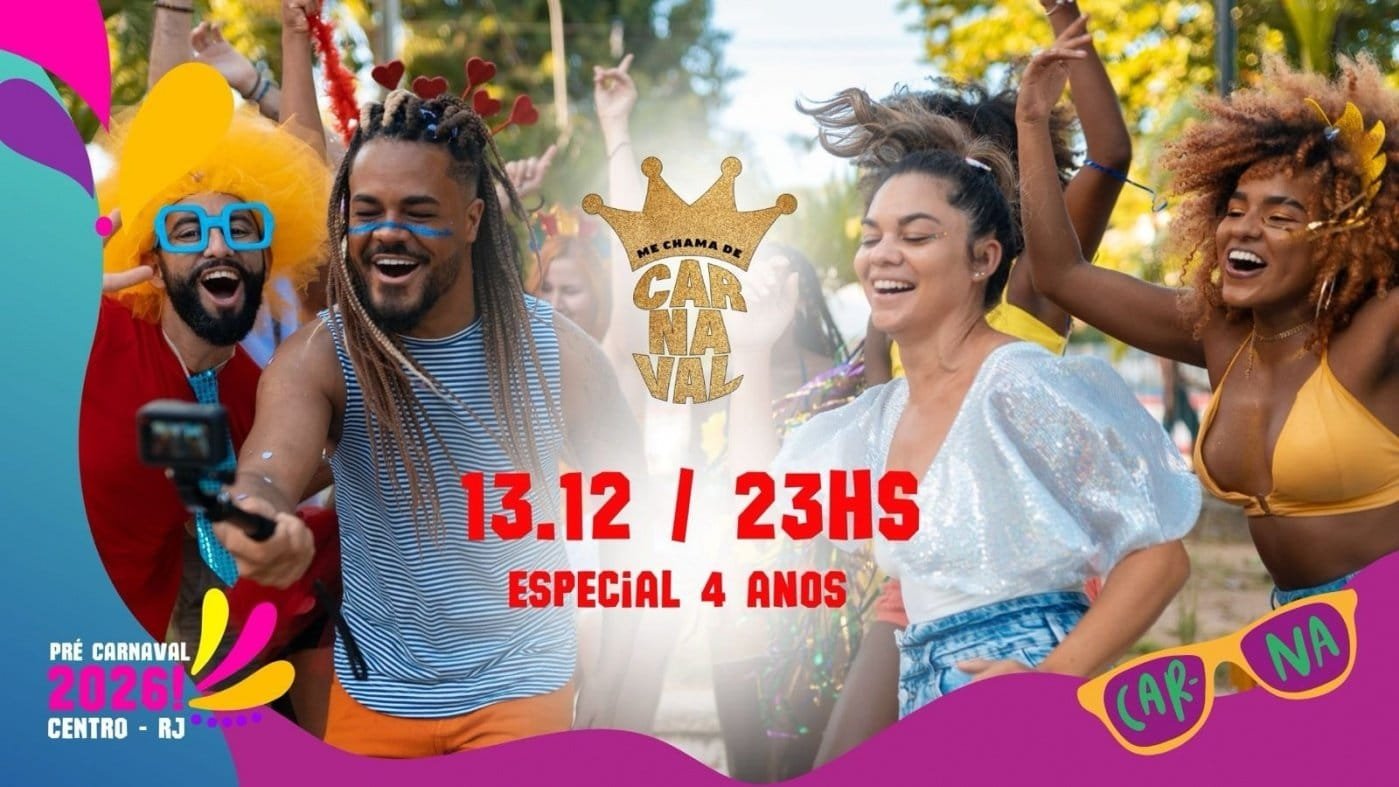 ME CHAMA DE CARNAVAL - 4 ANOS + BLOCO SAYMOS DO EGYTO 1 6928c3ee45708 lg
